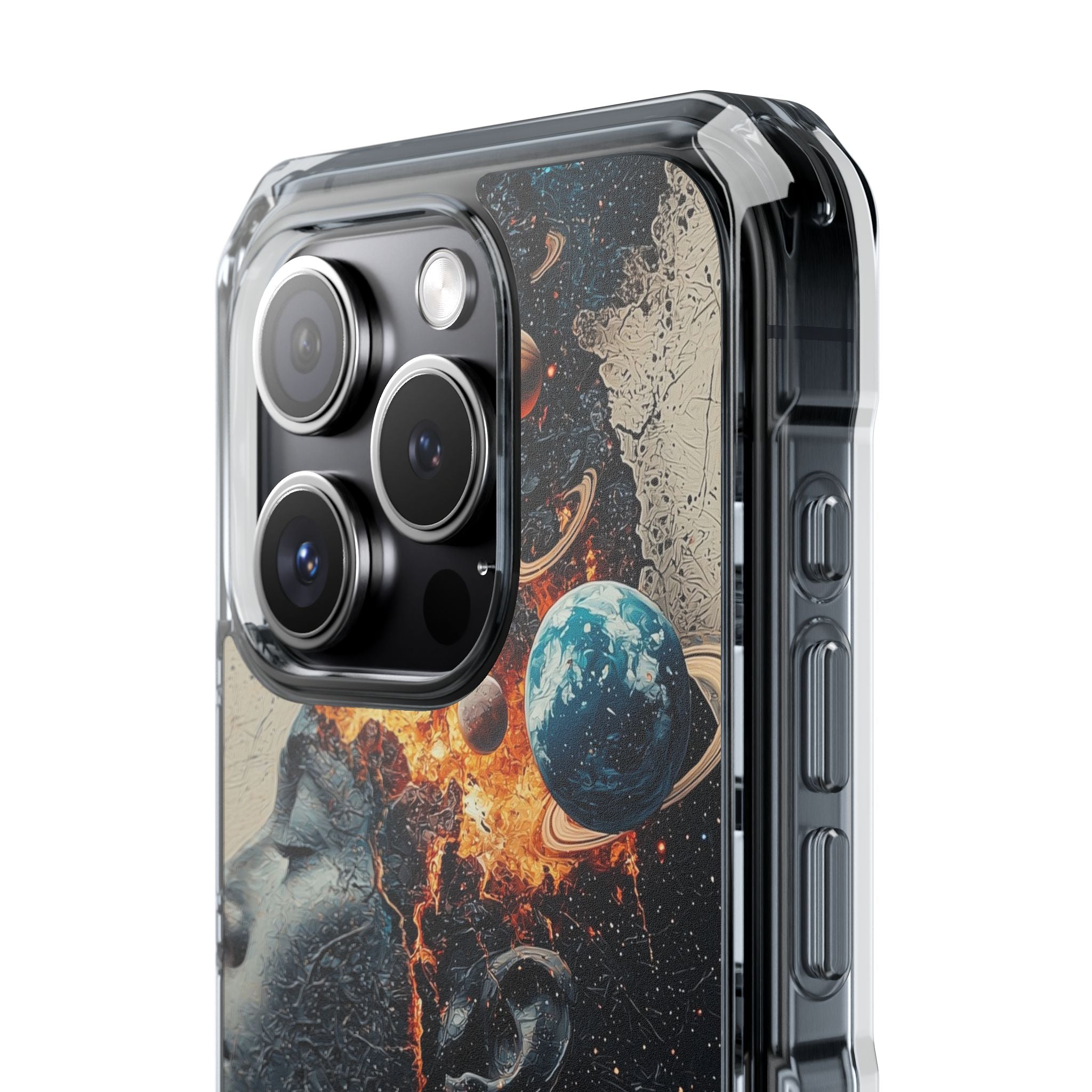 Cosmic Mind Erupts iPhone Case - Impact