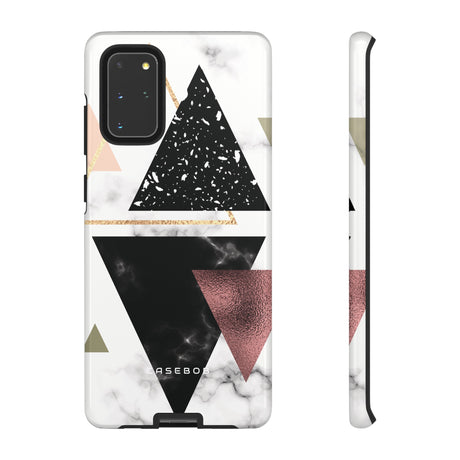 Rose Gold Triangles - Protective Phone Case