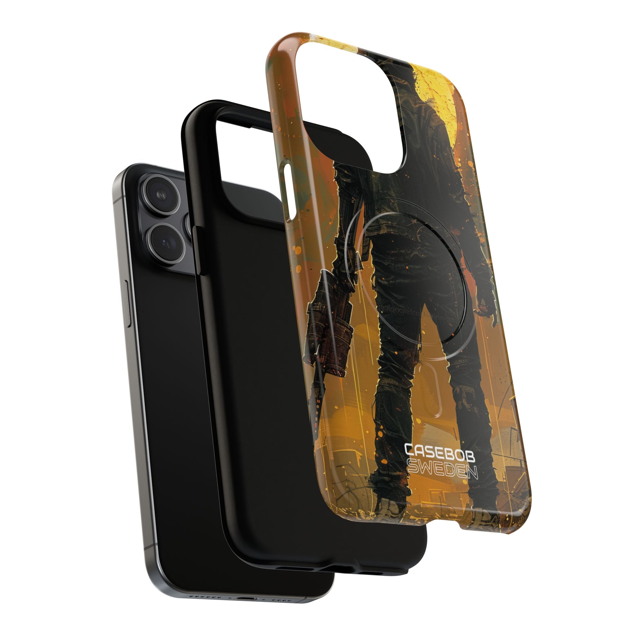Crimson Fallout Horizon iPhone 15 - Tough+