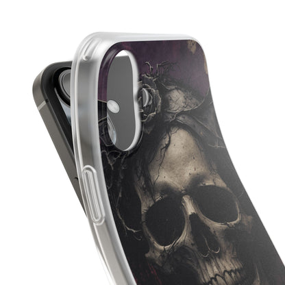 Skull Crown iPhone 16 Plus Case - Soft