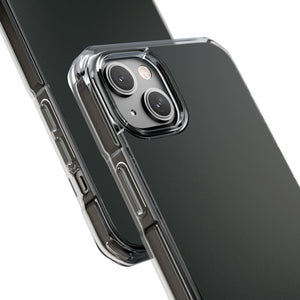 Dunkles Dschungelgrün | Handyhülle für iPhone (Clear Impact Case – magnetisch) 