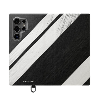 Striped Texture - Samsung S24 Ultra Case - Wallet
