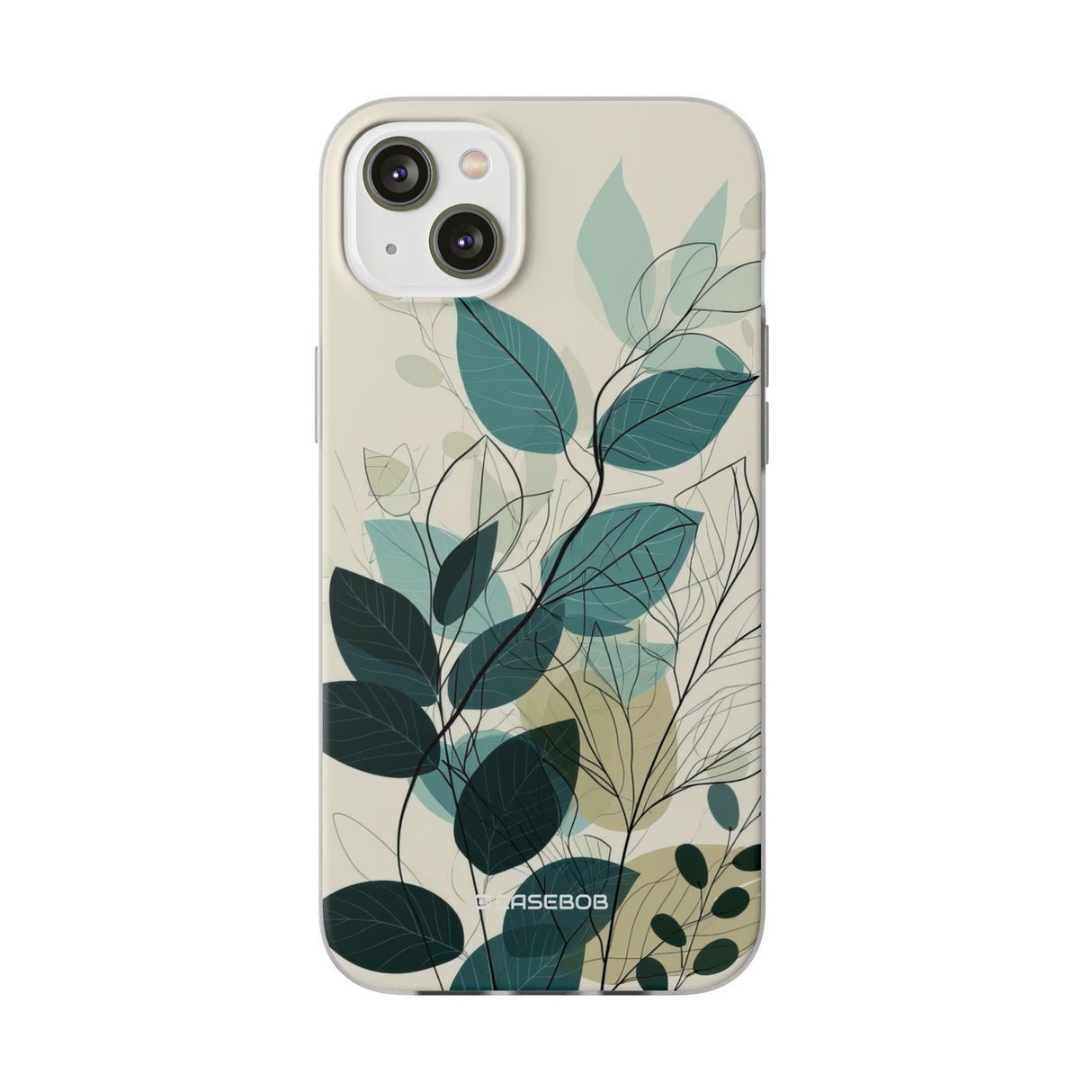 Teal Tranquility | Flexible Phone Case for iPhone