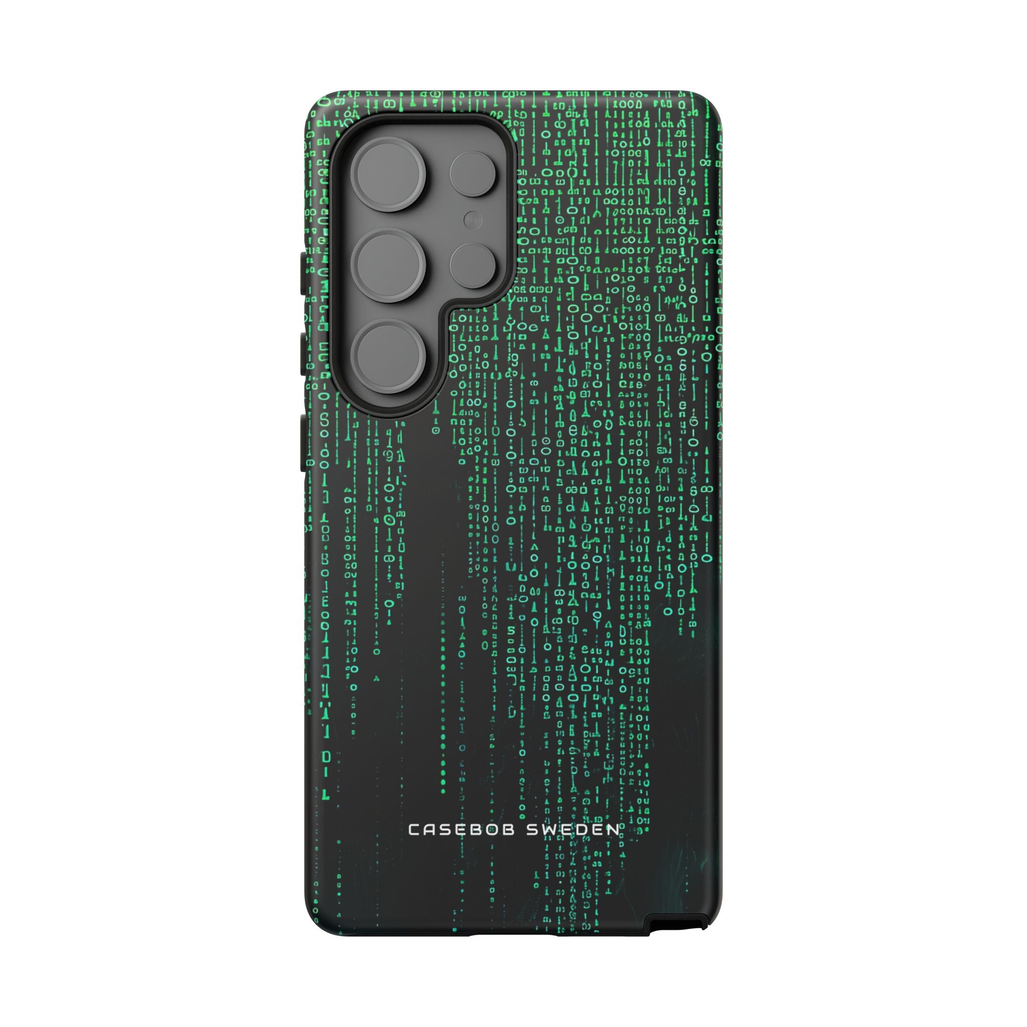 Matrix Gradient Rain Samsung S24 - Tough Phone Case