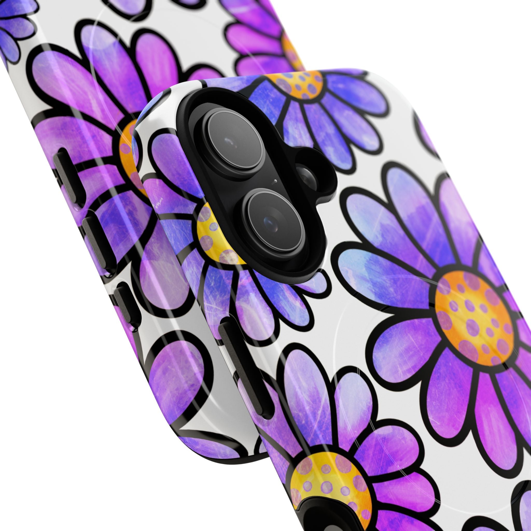 Polka Dot Blooms iPhone 17 Case - Tough+