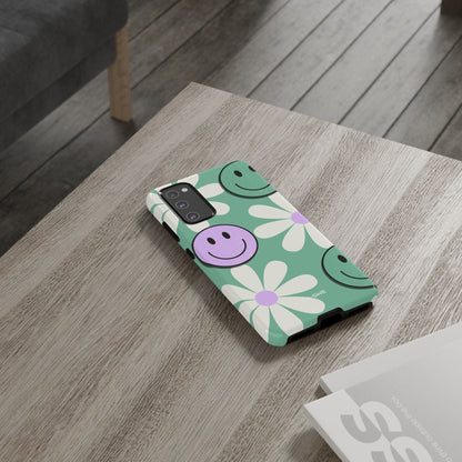 Playful Retro Blooms - Samsung Case