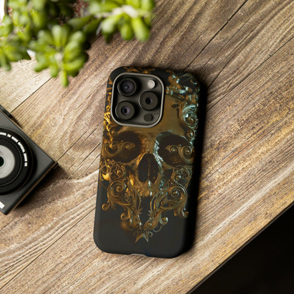 Golden Skull Trooper - Protective Phone Case