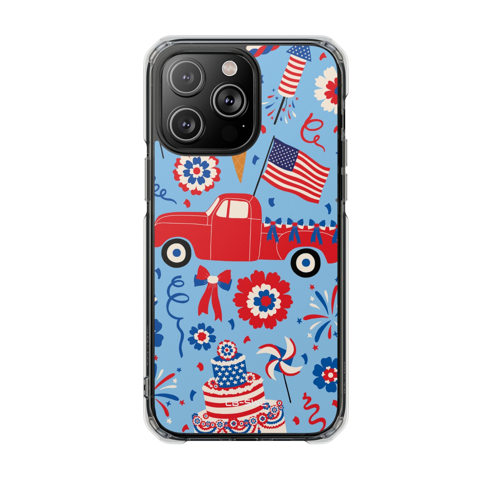 Celebration Fireworks Burst iPhone Case - Impact