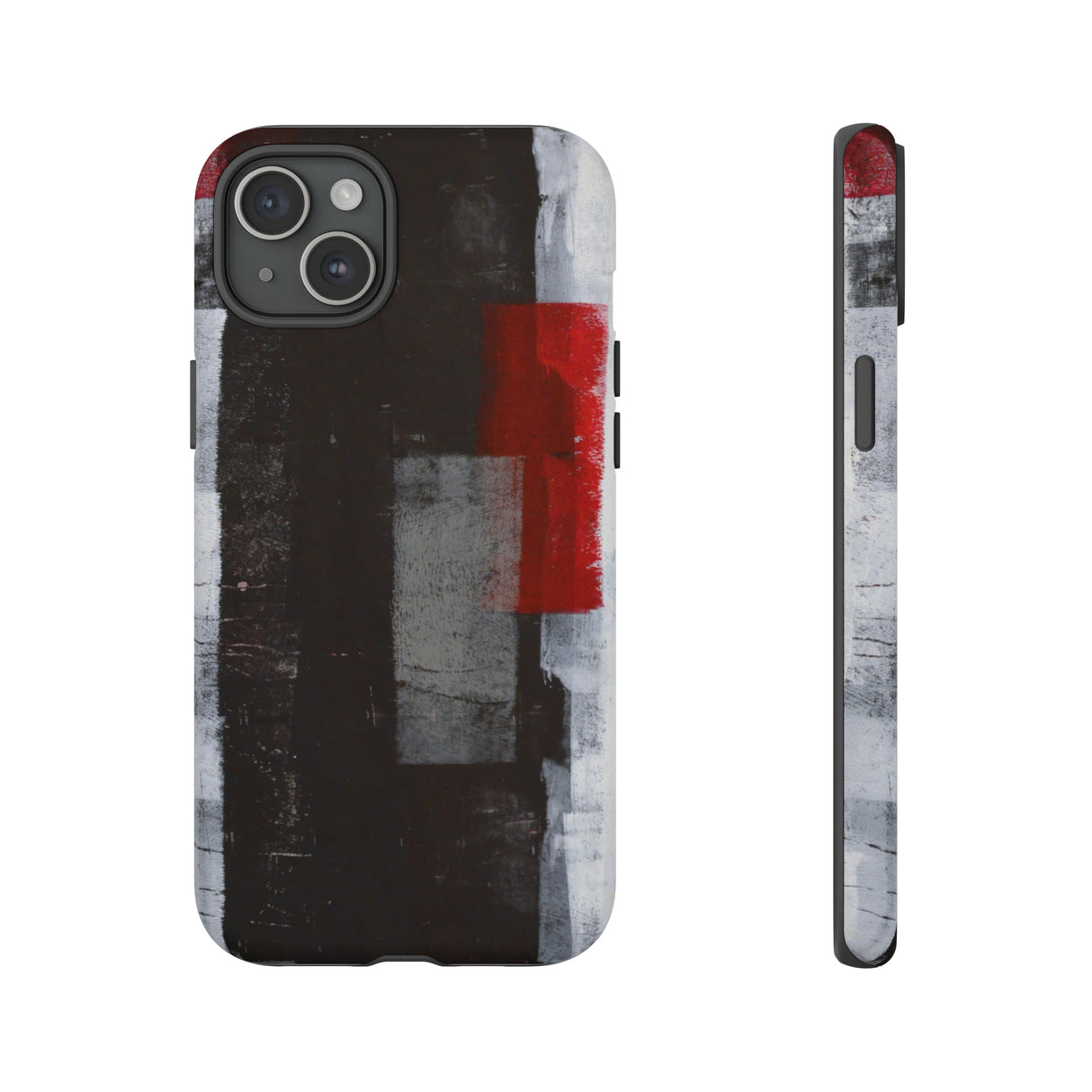 Red Accent Art - Protective Phone Case