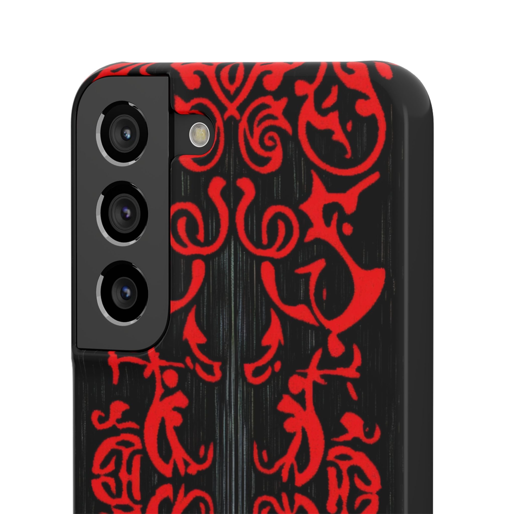 Gothic Crimson Symmetry Samsung S22 - Slim Phone Case