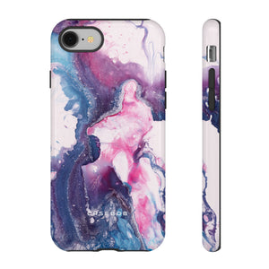 Blue & Pink Art - Protective Phone Case