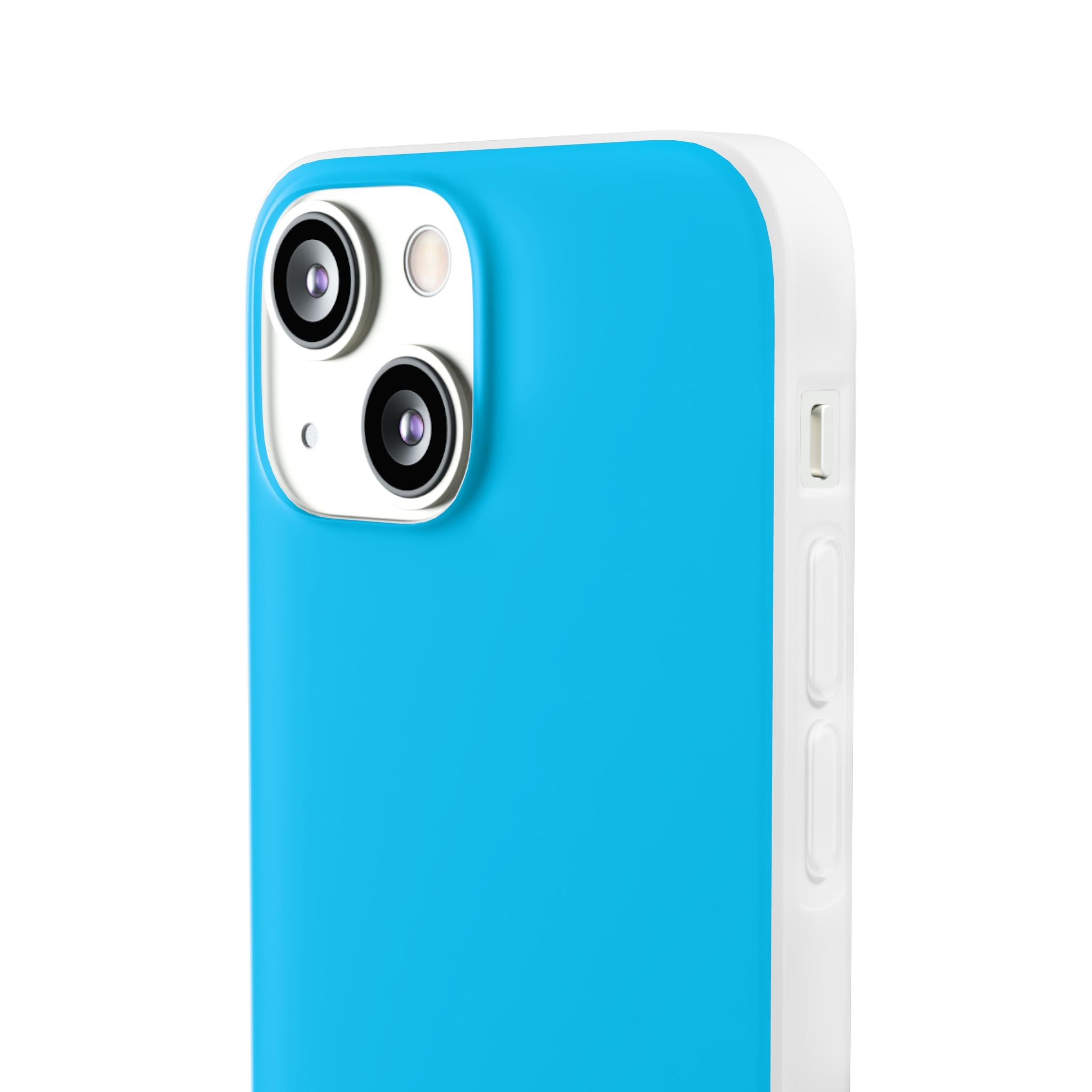 Vivid Sky Blue | Phone Case for iPhone (Flexible Case)