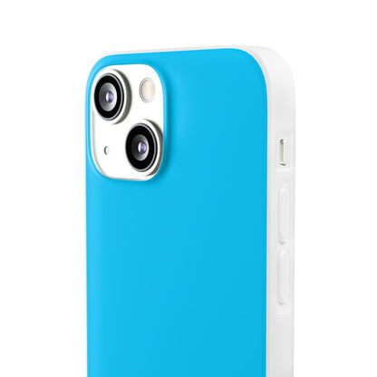 Vivid Sky Blue | Phone Case for iPhone (Flexible Case)