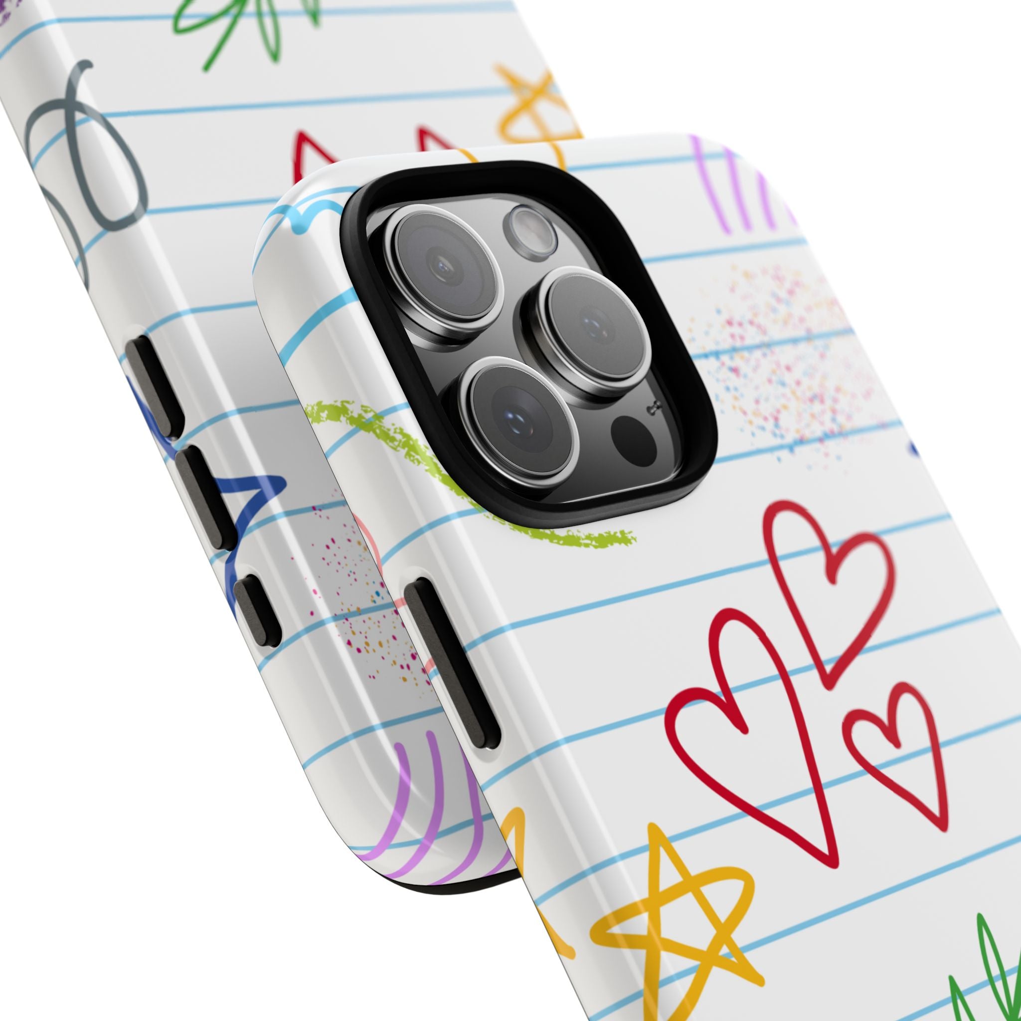 Hearts Dance Happily - iPhone Case