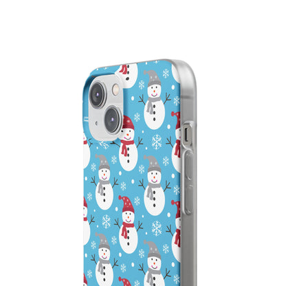Snowman Parade iPhone 14 Case - Soft