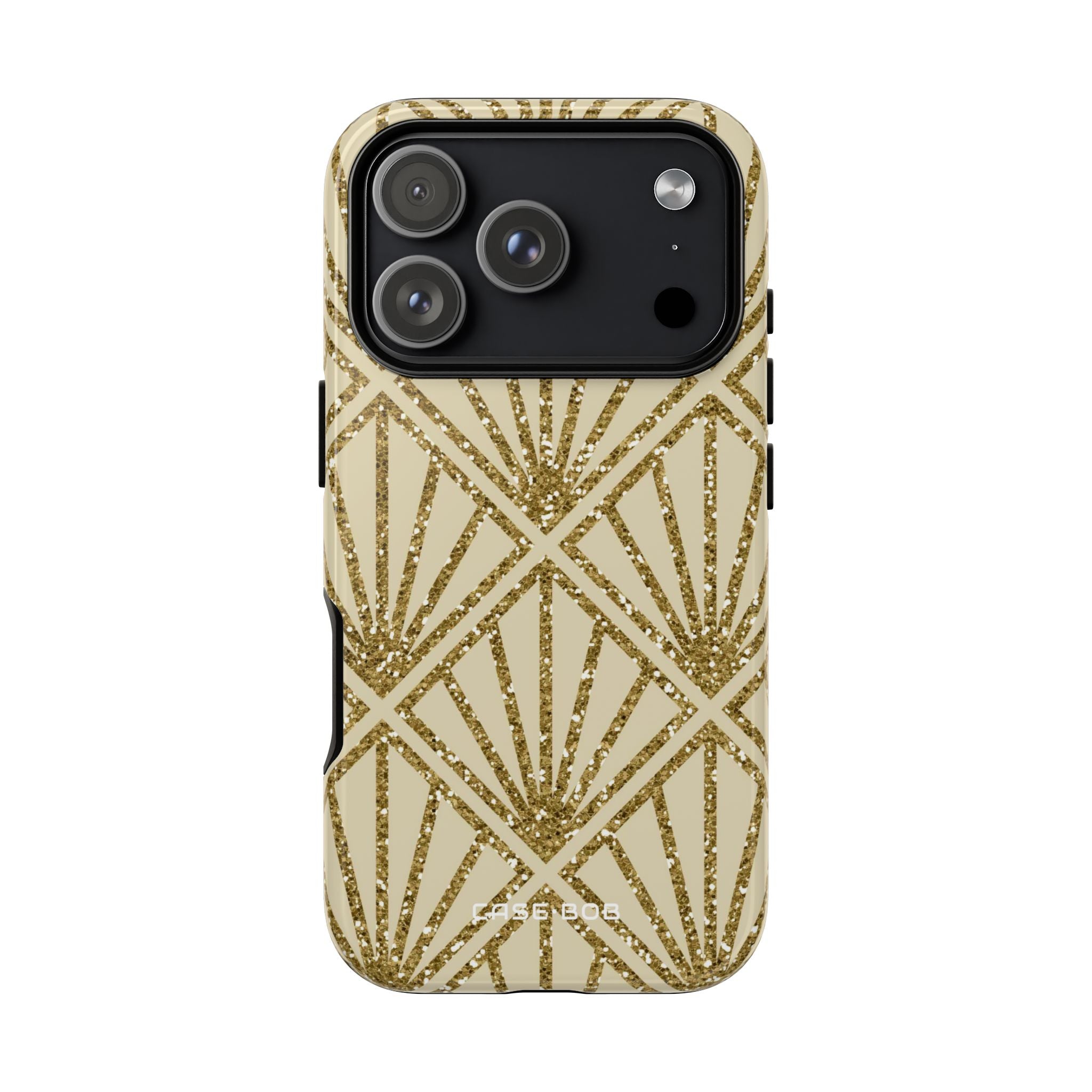 Gold Diamond Radiance iPhone 17 Pro Case - Tough
