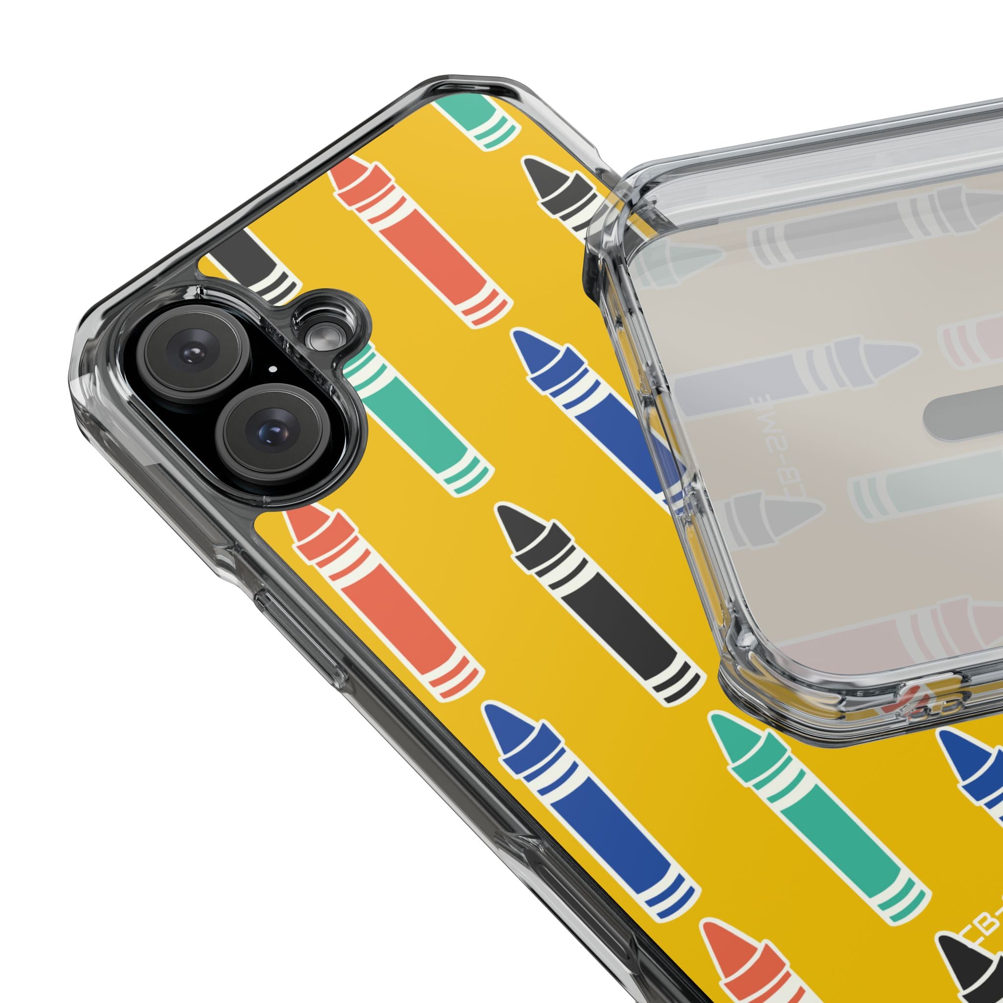 Crayons Dance Joyfully iPhone Case - Impact