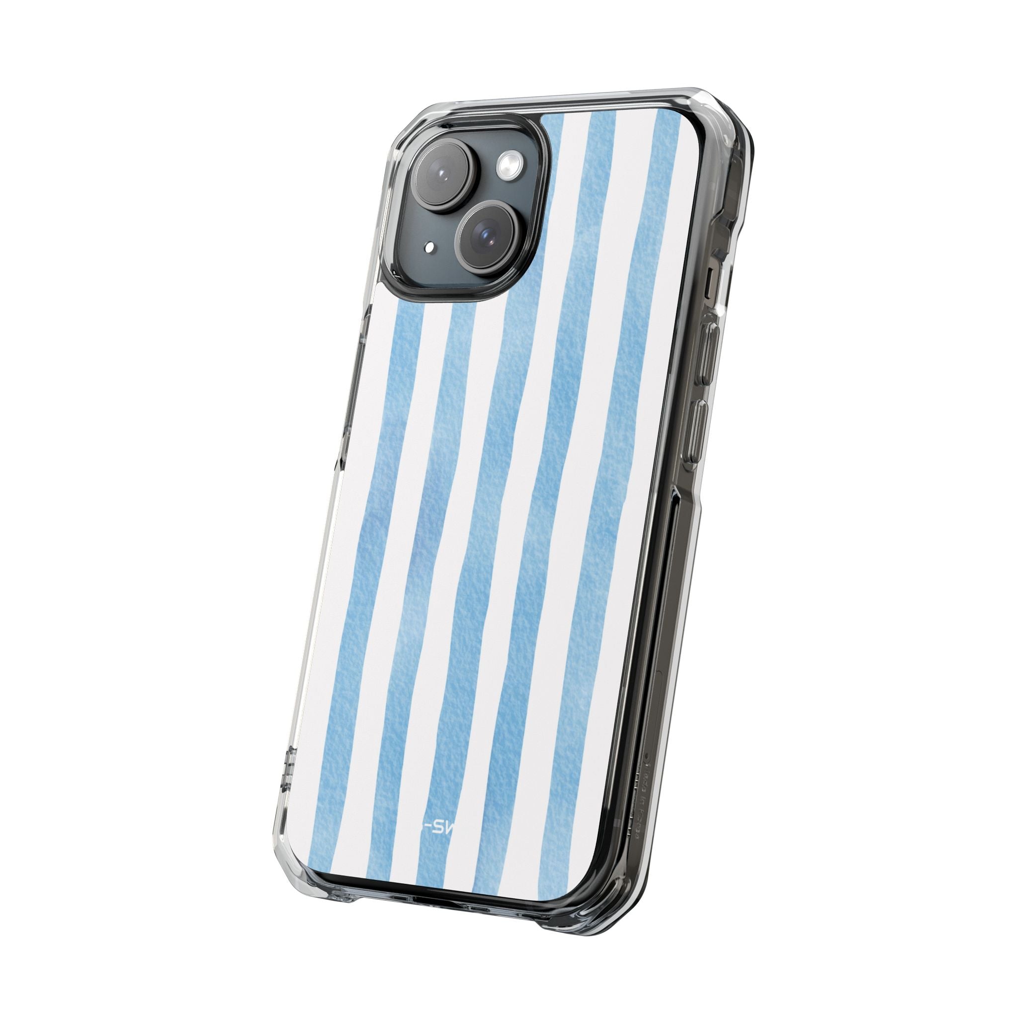 Soft Blue Watercolors iPhone Case - Impact