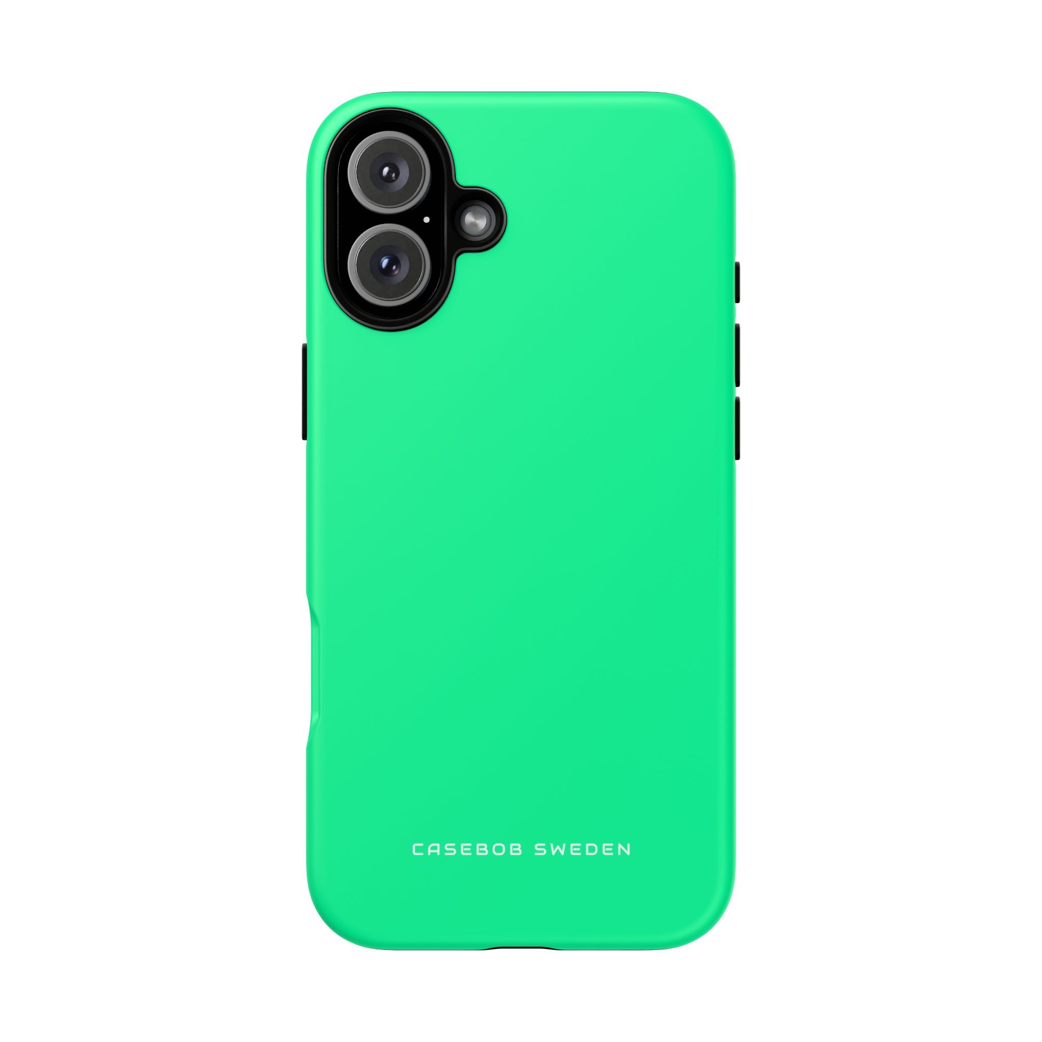 Medium Spring Green iPhone 16 - Tough Phone Case