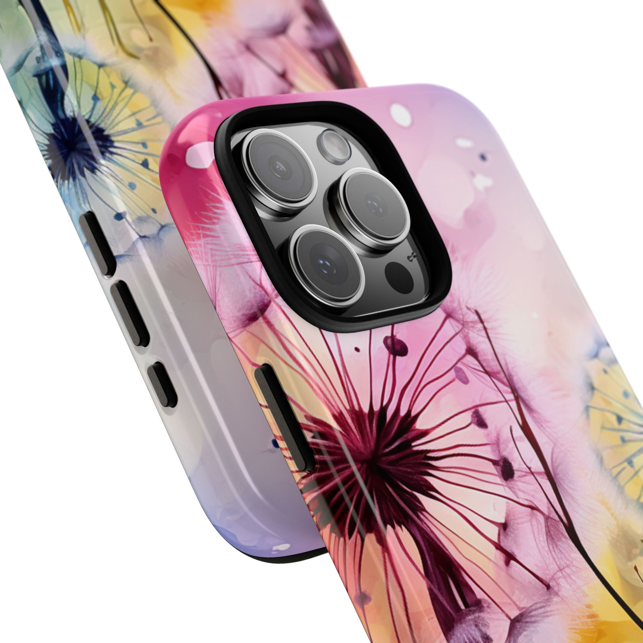 Dandelion Glow iPhone 16 Pro Max Case - Tough