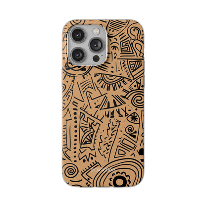 Mystic Tribal Geometry | Flexible Phone Case for iPhone