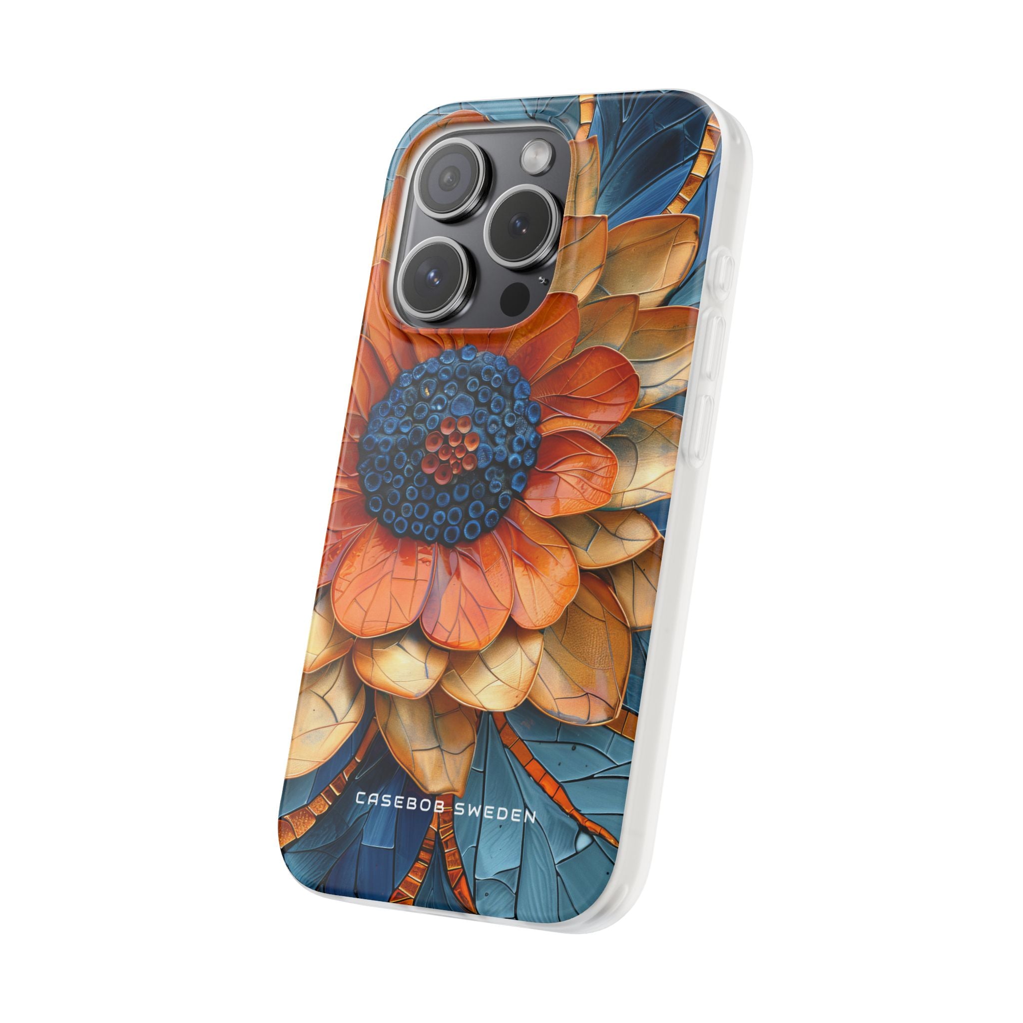 Mosaic Blossom Harmony iPhone 15 - Flexi Phone Case