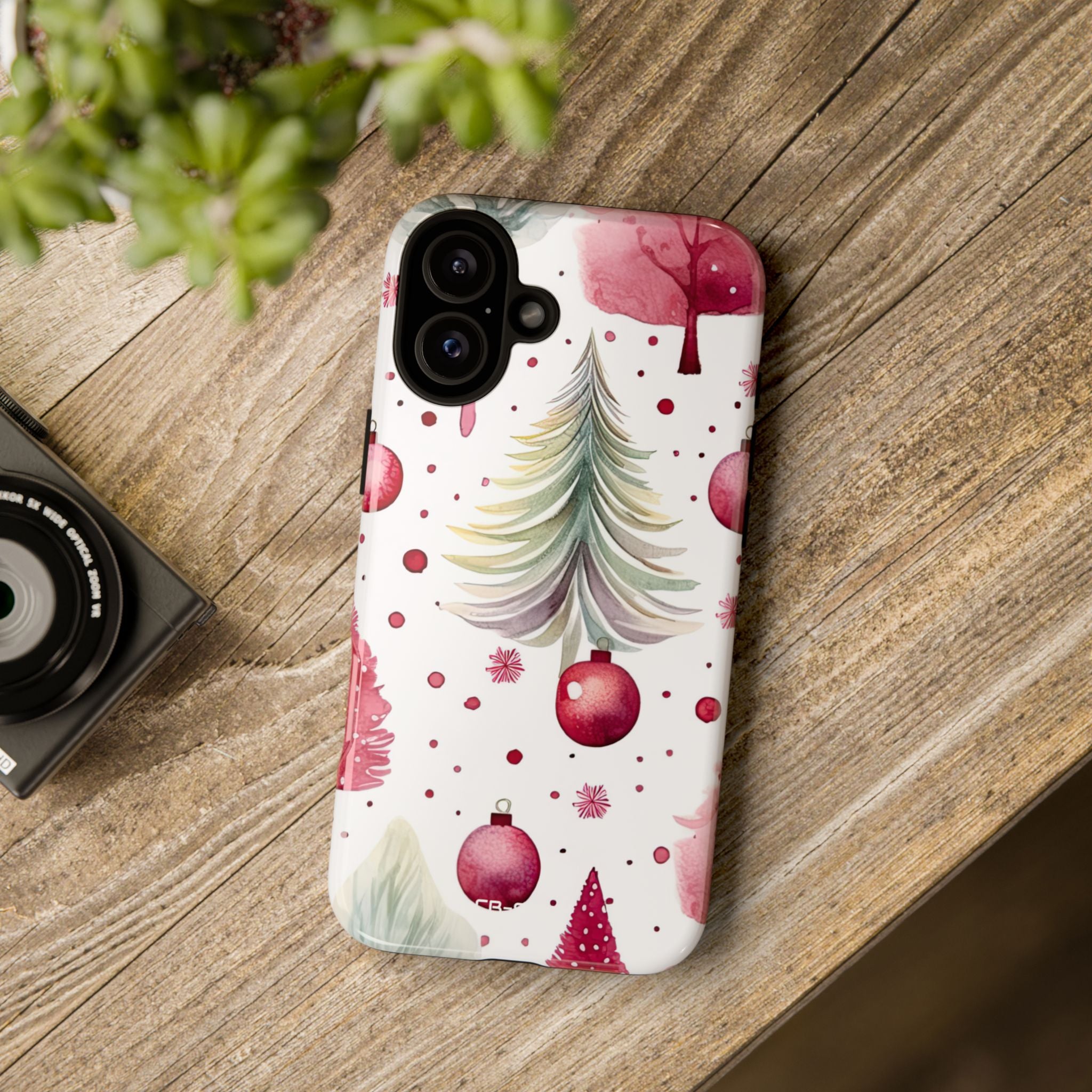 Whimsical Trees Glow - iPhone Case