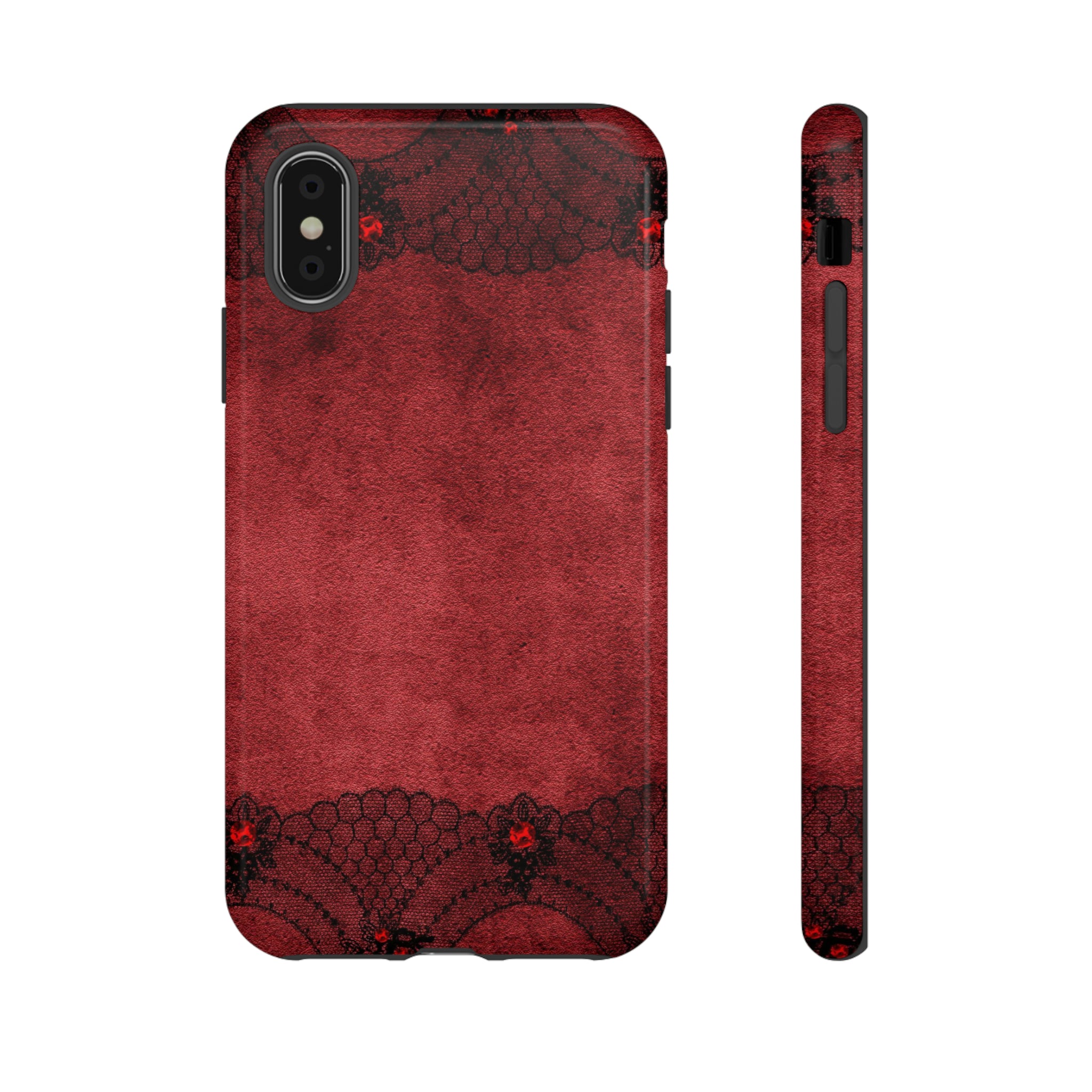 Flutterse Gothic Flower - Protective Phone Case