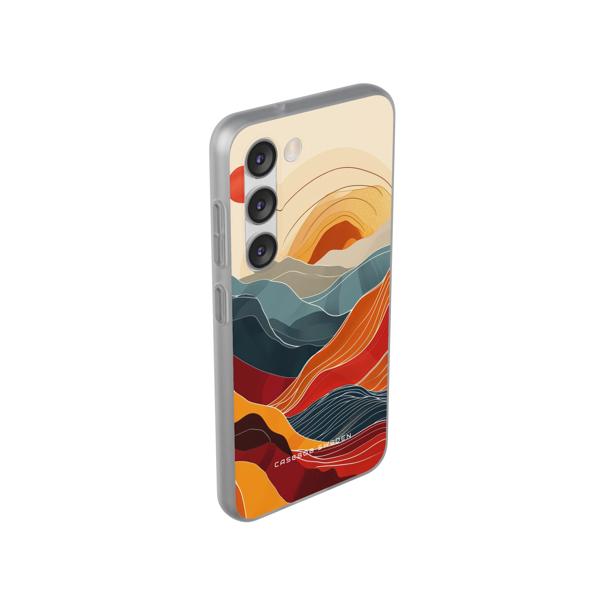 Harmonic Flow of Lines and Color Samsung S23 - Flexi Phone Case