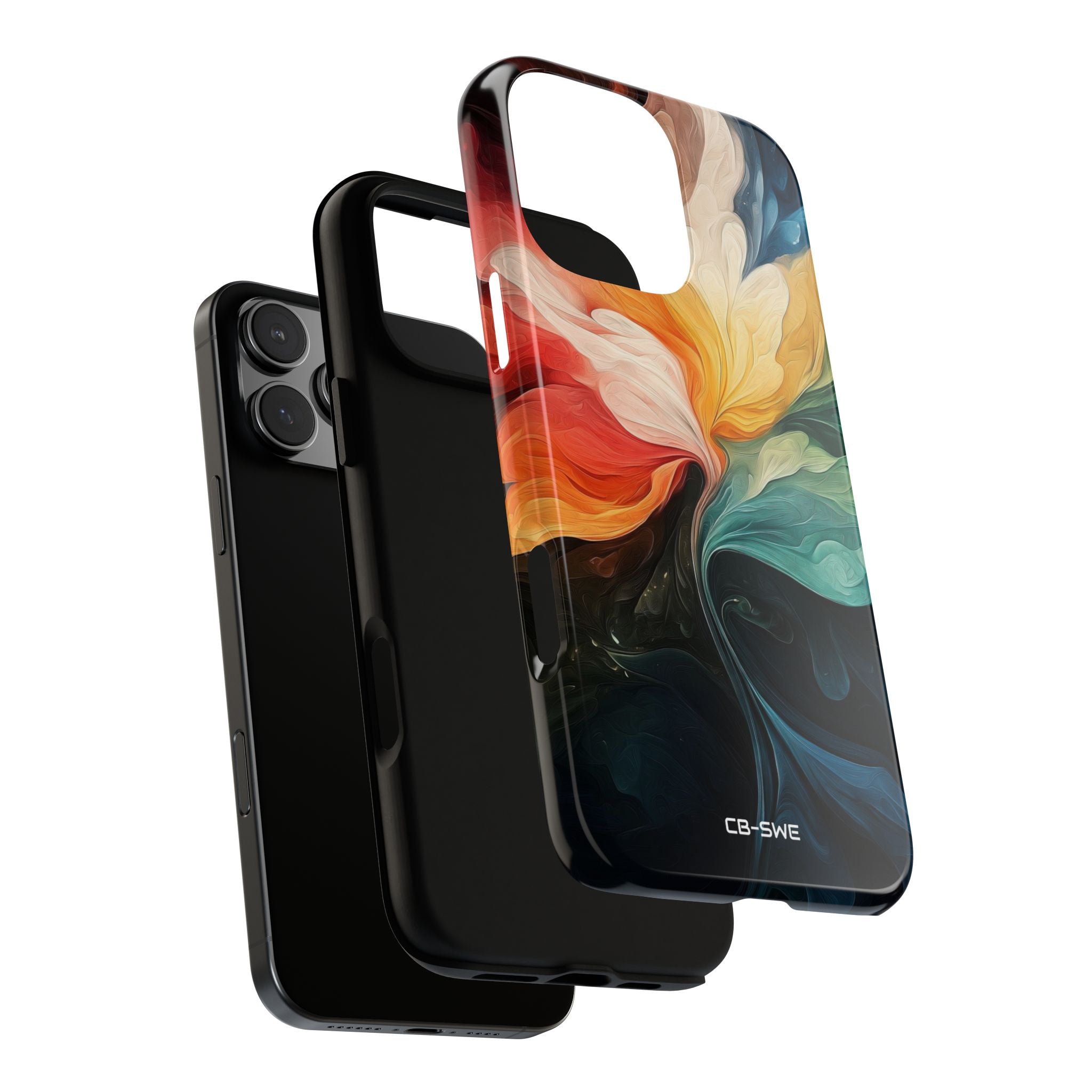 Vibrant Flower Burst - iPhone Case