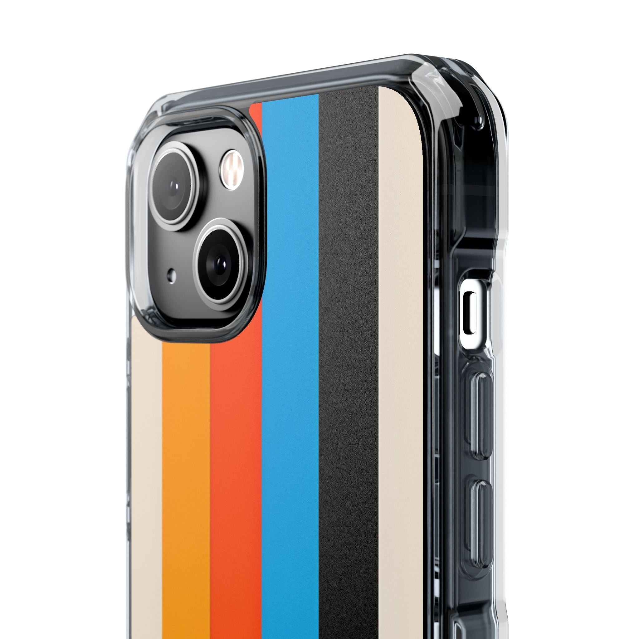 Vivid Stripe Harmony iPhone 14 Case - Impact
