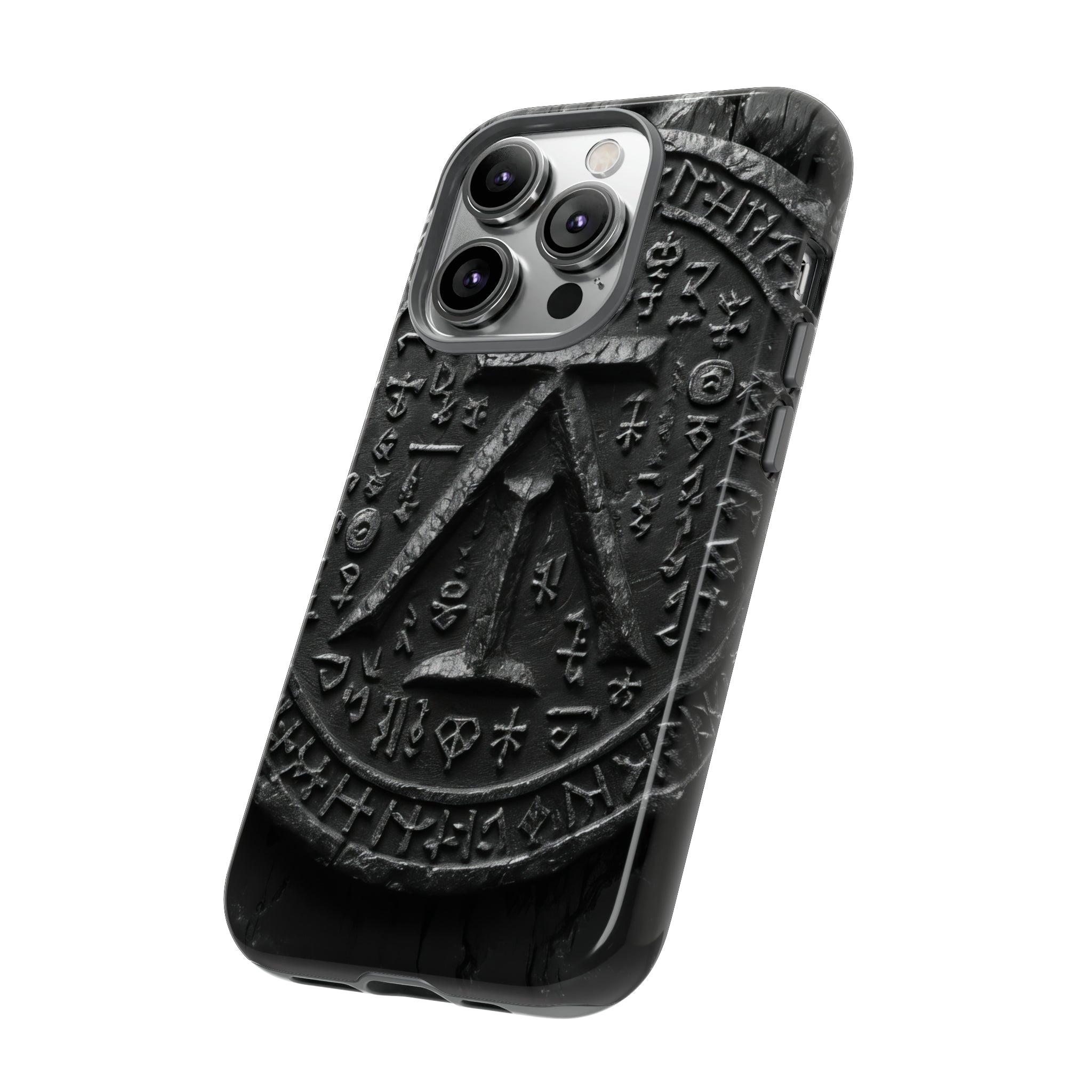 Norse Myth Runes Emblem - Protective Phone Case