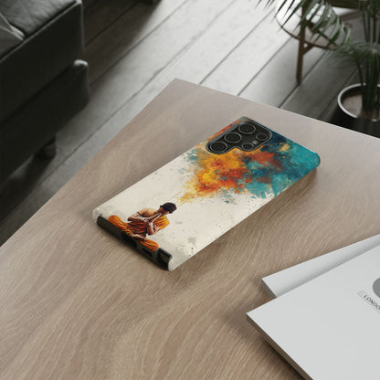 Meditative Glow Samsung S22 Ultra Case - Tough