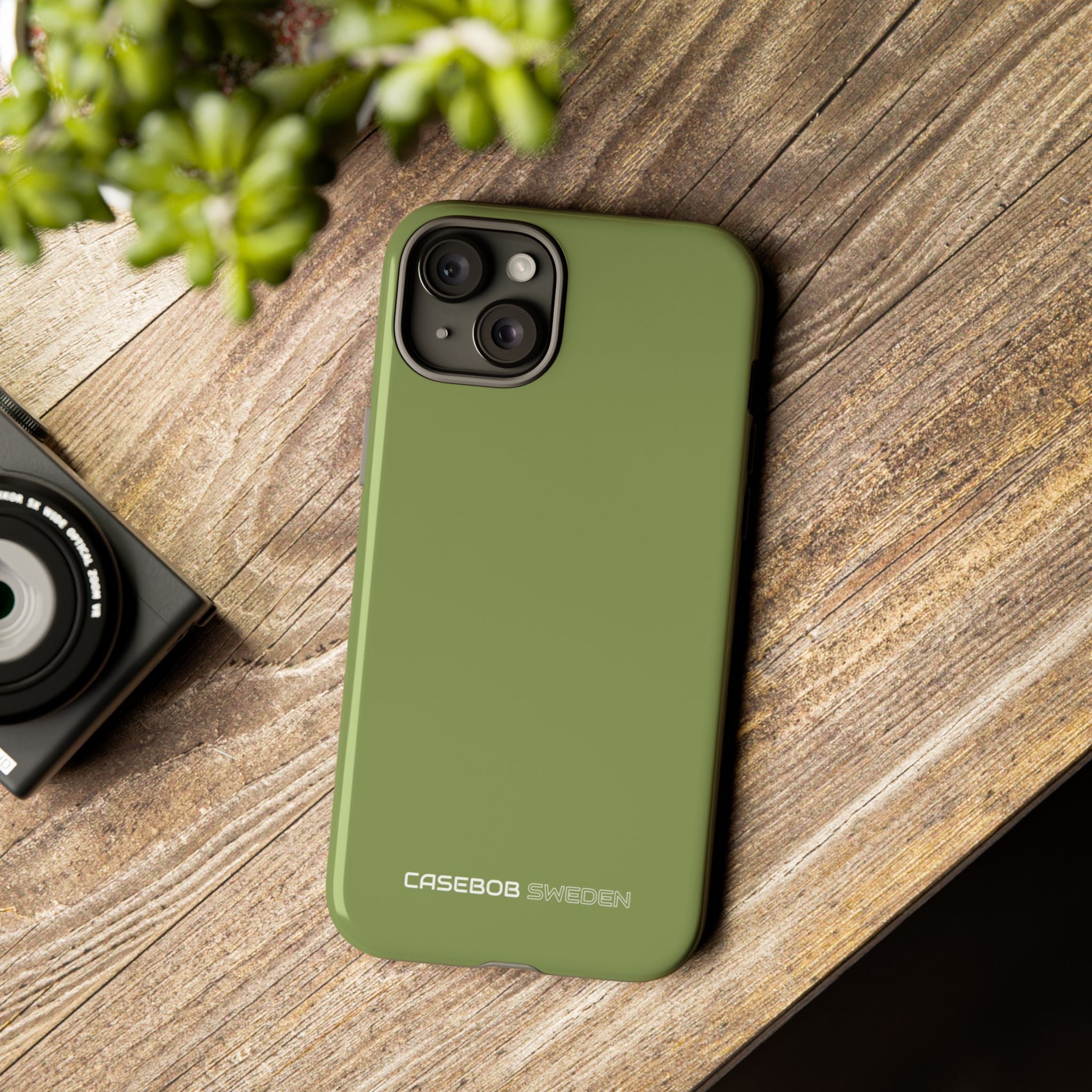 Moss Green iPhone 15 - Tough