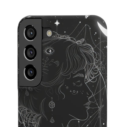 Mystic Starlit Serenity | Slim Phone Case for Samsung