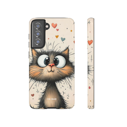 Whimsical Cat Smiles - Samsung Case
