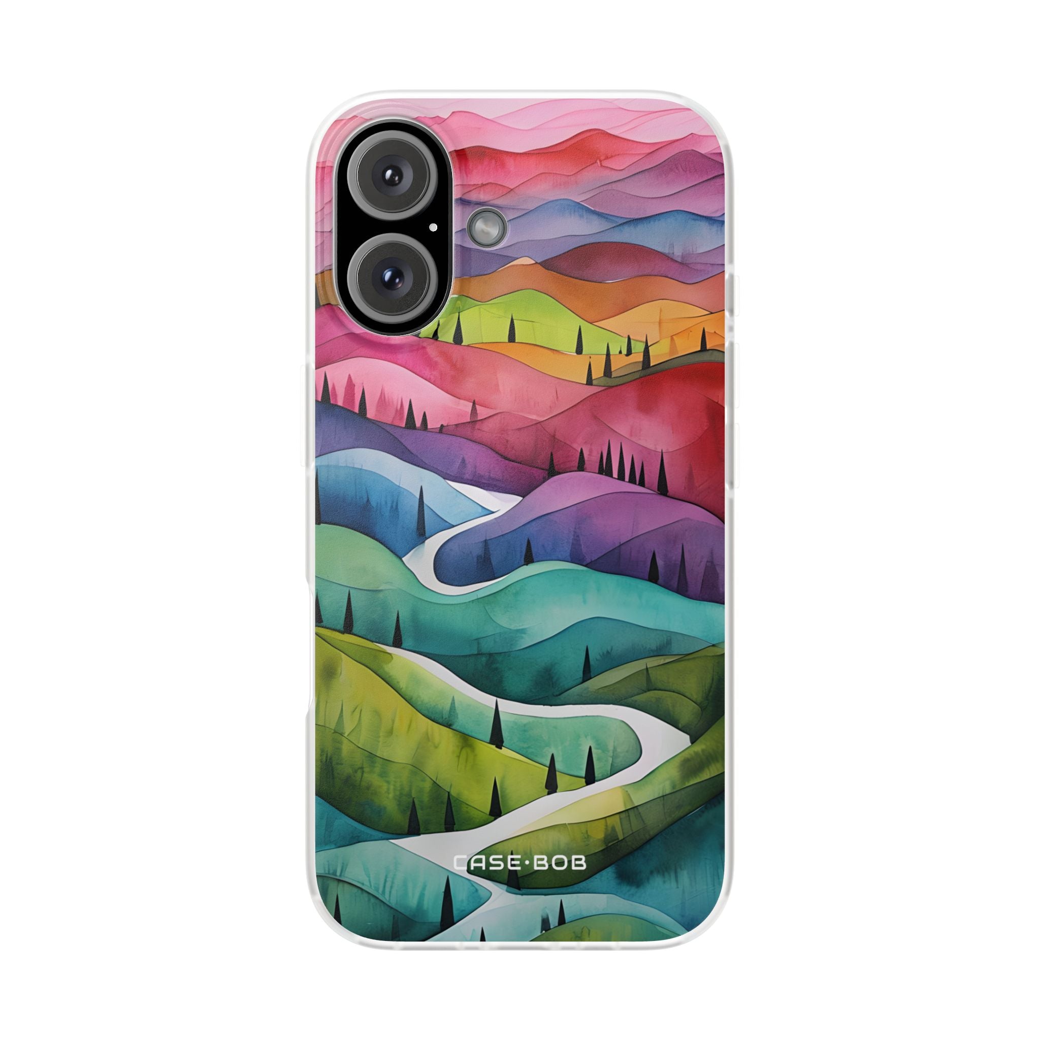 Winding Verdure iPhone 16 Case - Soft