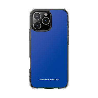 Cobalt Blue - Clear Impact iPhone 16 Phone Case