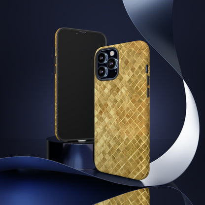 Golden Mosaic - Protective Phone Case