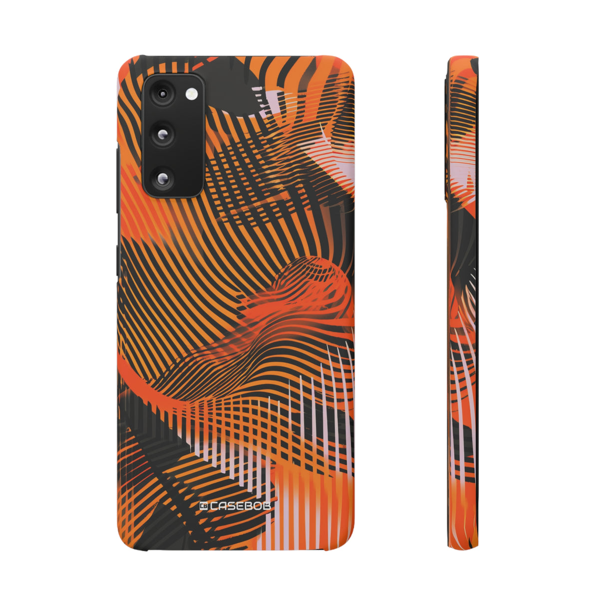 Pantone Tangerine Design | Handyhülle für Samsung (Slim Case)