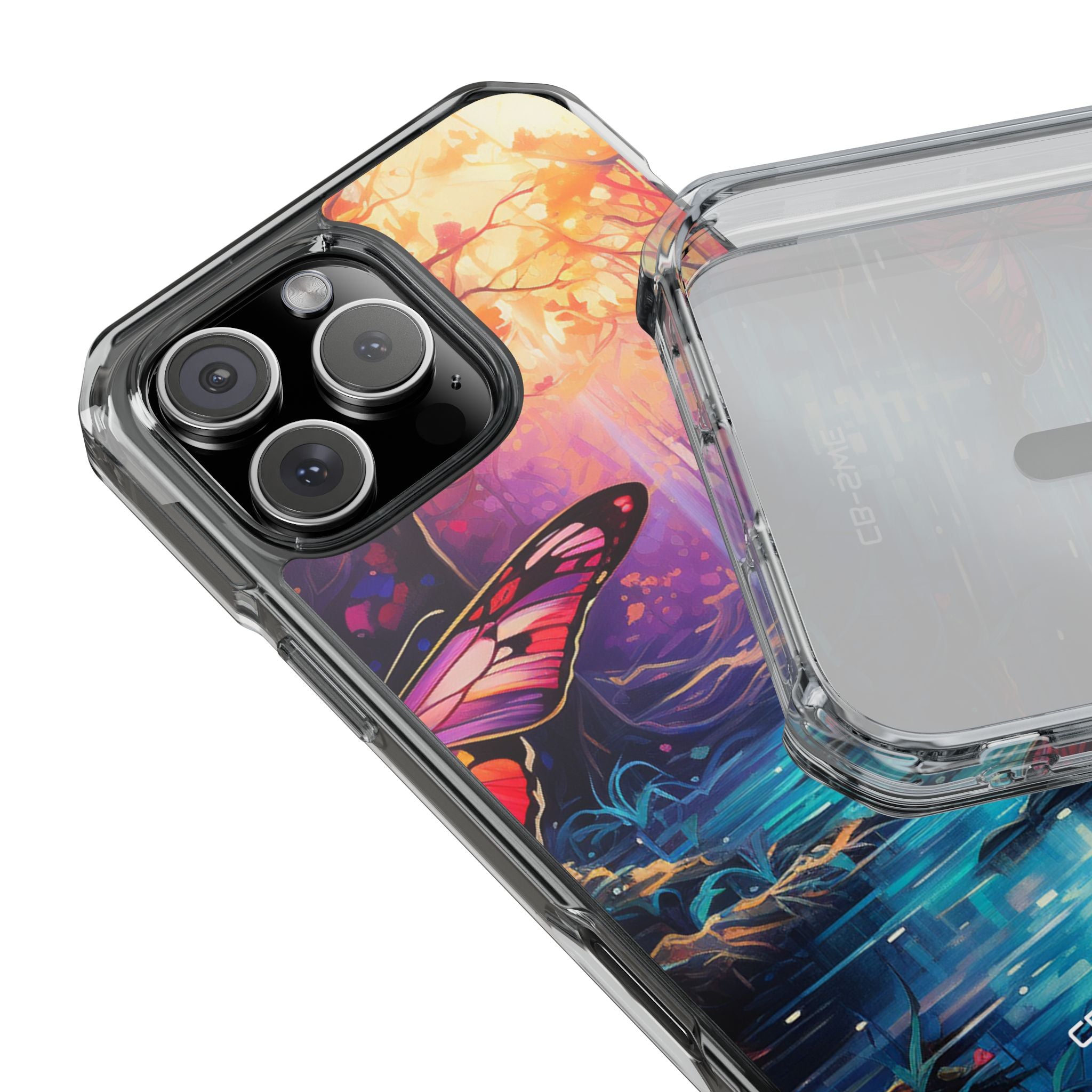 Enchanted Butterfly Forest iPhone Case - Impact
