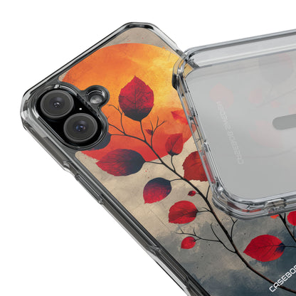 Sunlit Branch - Clear Impact iPhone 16 Phone Case