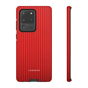 Red Stripes - Protective Phone Case