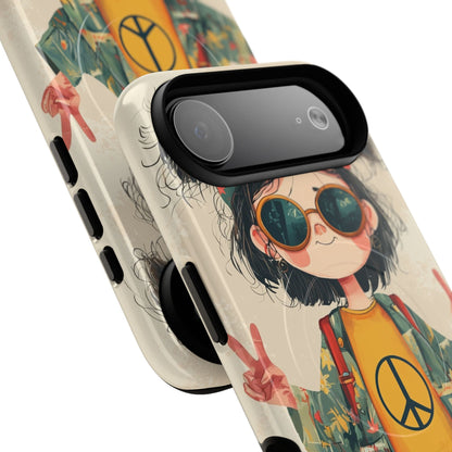 Peace Pigtails iPhone 17 Air Case - Tough+