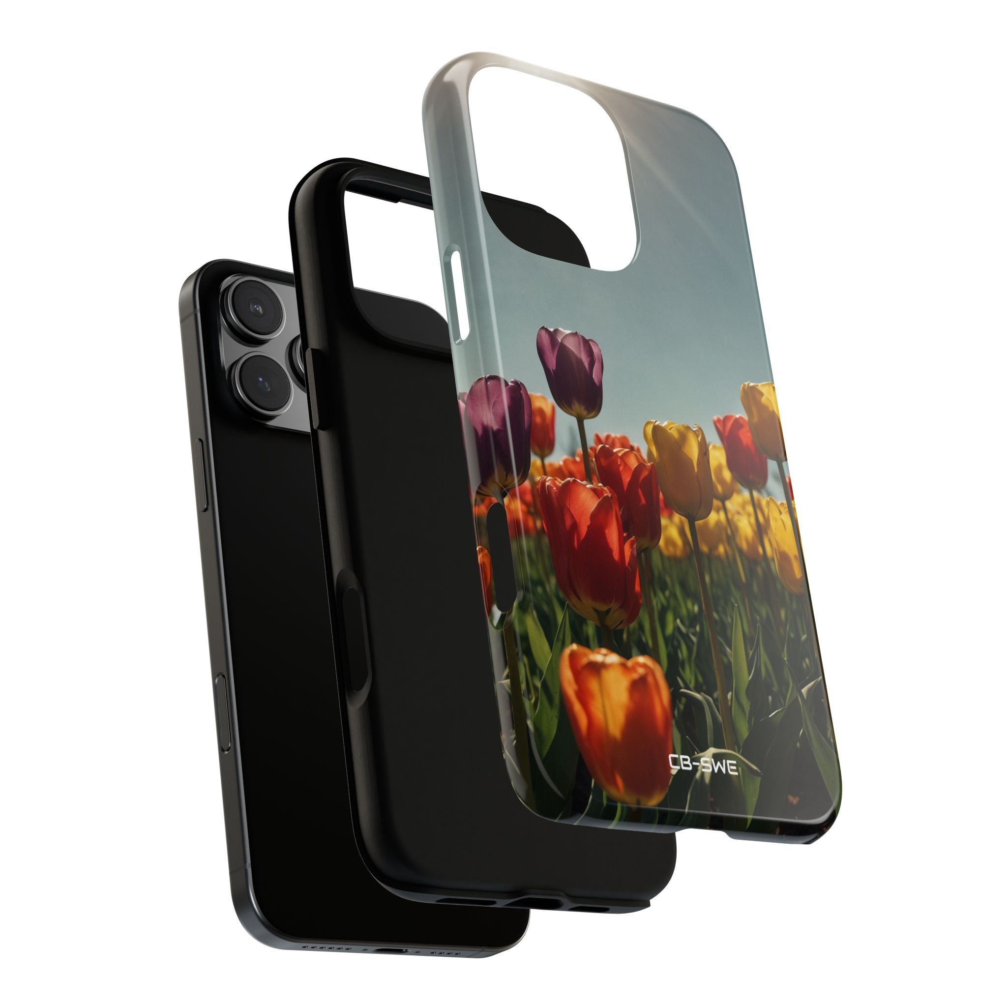 Tulips Embrace Sunlight - iPhone Case