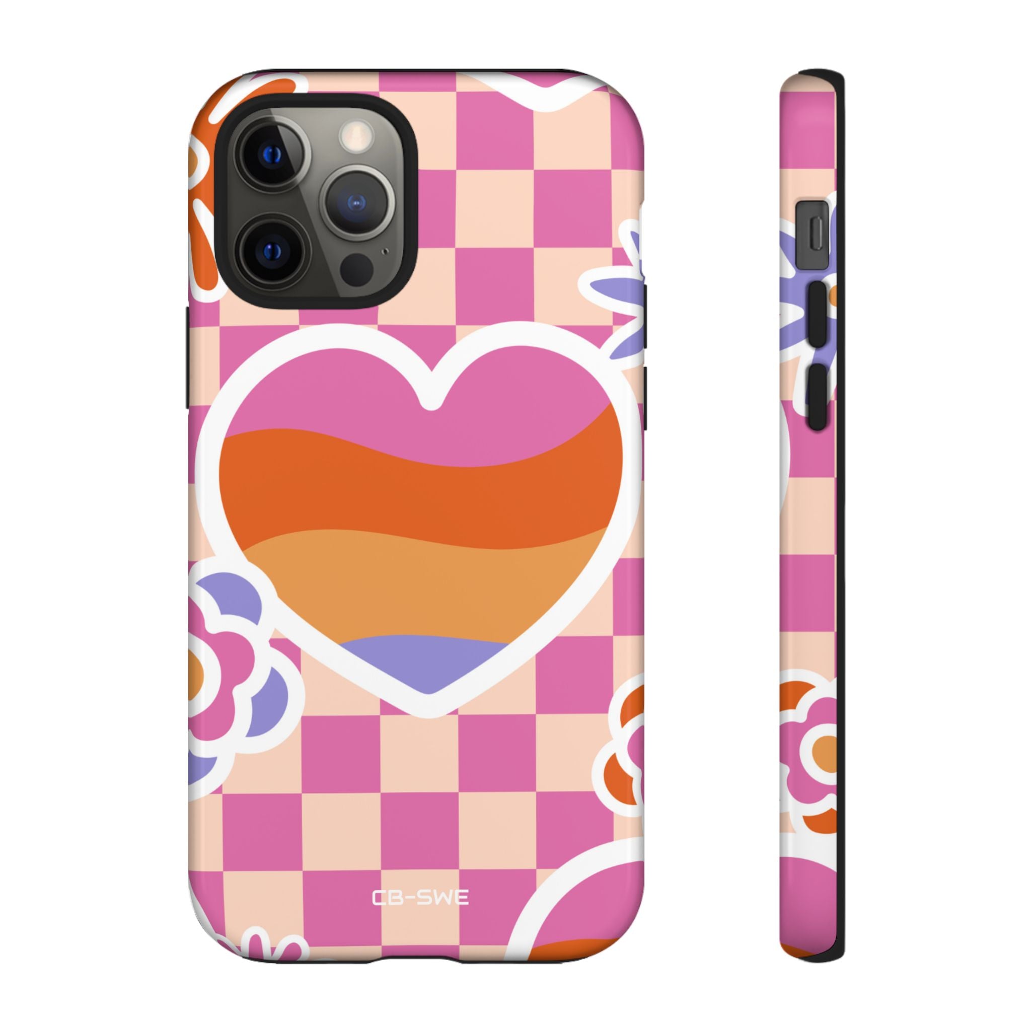 Retro Pop Whimsy - iPhone Case