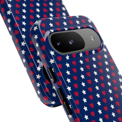 Stars Embrace Hearts - Google Pixel Case