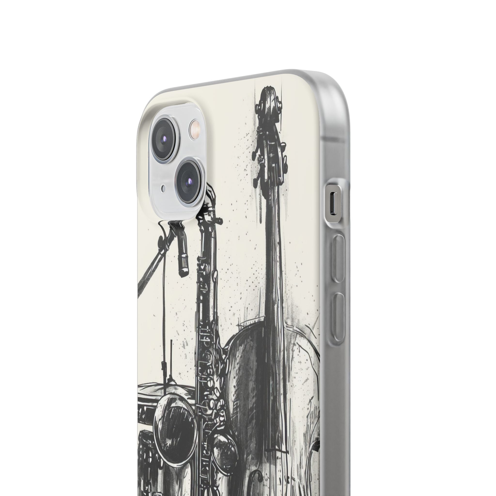 Jazz Ink Expressions | Flexible Phone Case for iPhone