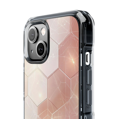 Honeycomb Glow iPhone 14 Case - Impact