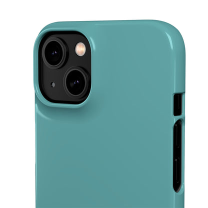 Cadet Blue iPhone 14 - Slim Phone Case